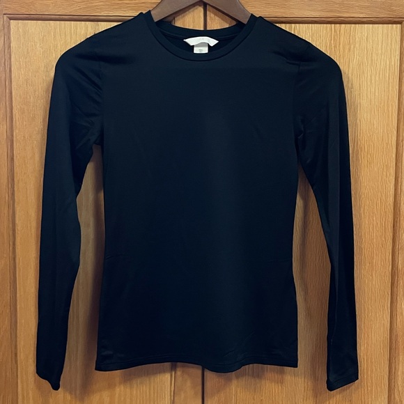 Bundle H&M & Trendy Queen Long Sleeve Basic Tops Red White Black Square/Crew - Picture 5 of 12